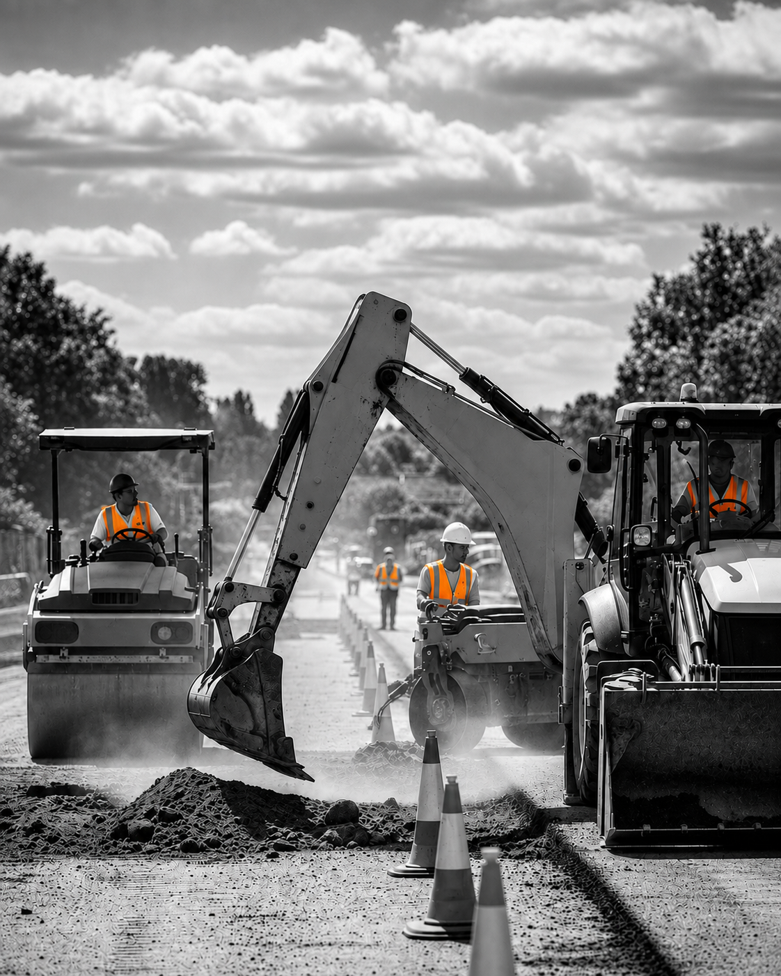 Civil works crews prepared for Melbourne infrastructure programs