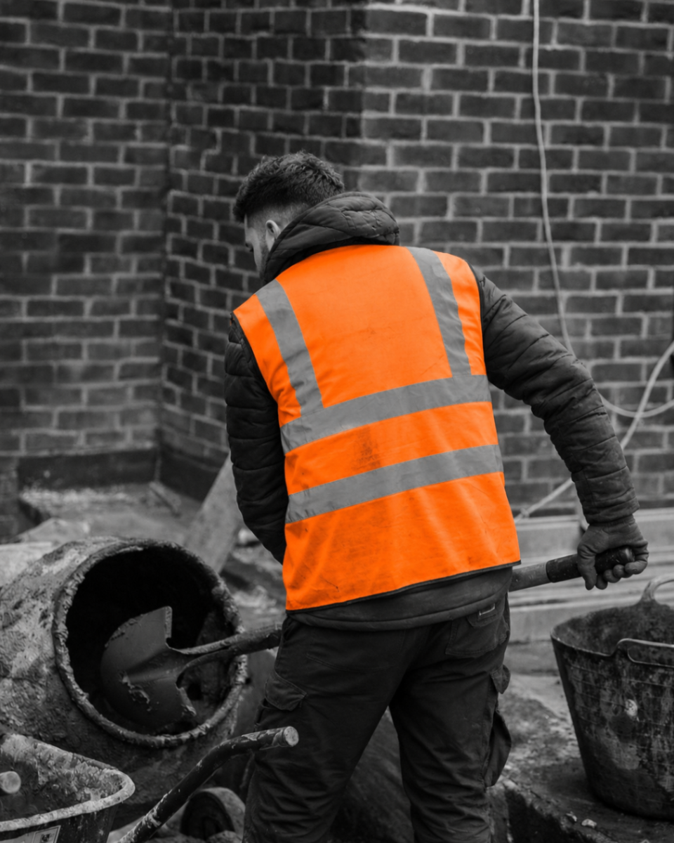 Civil crew working on a Melbourne road corridor